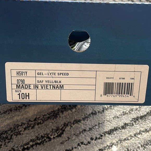 Asics Gel-Lyte Speed Men’s 10.5 Running Shoes - Picture 7 of 8